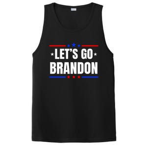 Lets Go Brandon Machado Stars And Strips LGB PosiCharge Competitor Tank