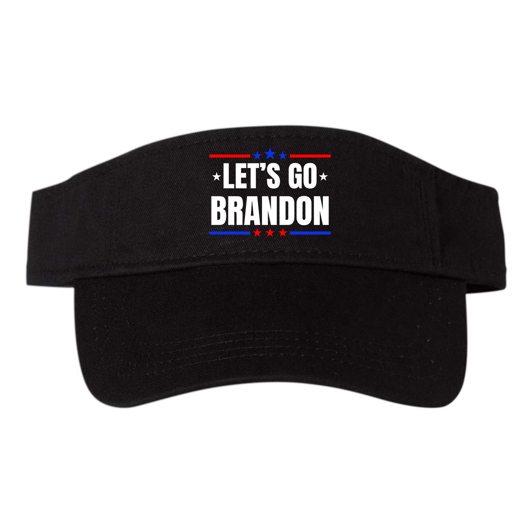 Lets Go Brandon Machado Stars And Strips LGB Visor