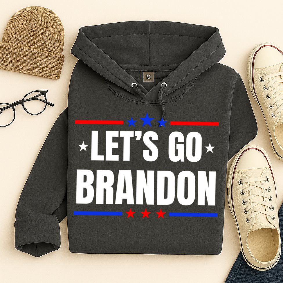 Lets Go Brandon Machado Stars And Strips LGB Hoodie