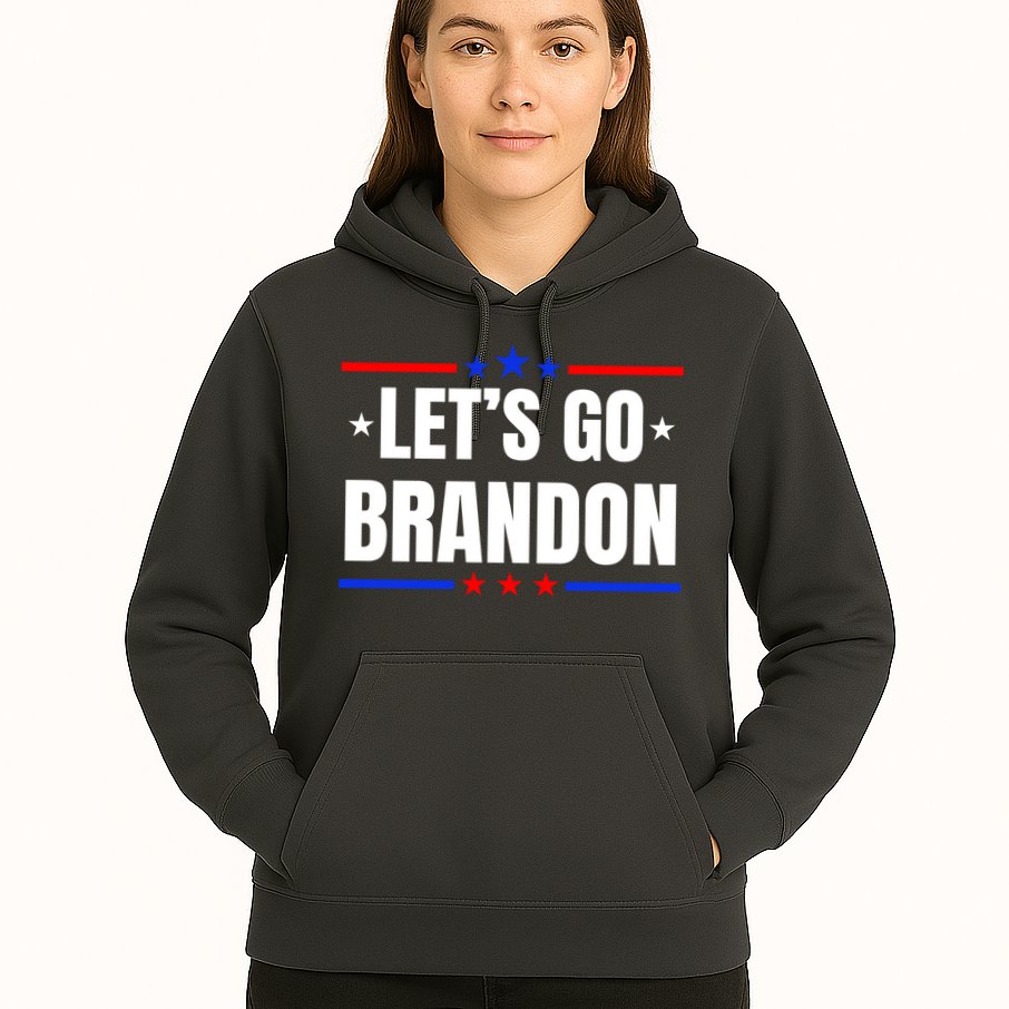 Lets Go Brandon Machado Stars And Strips LGB Hoodie