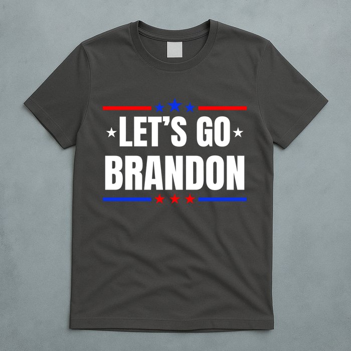 Lets Go Brandon Machado Stars And Strips LGB T-Shirt