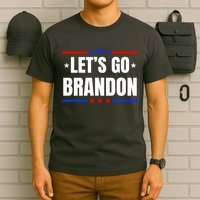 Lets Go Brandon Machado Stars And Strips LGB T-Shirt