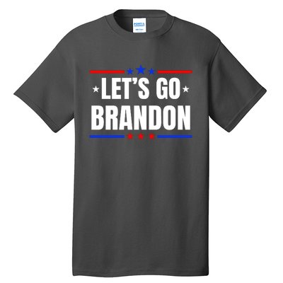 Lets Go Brandon Machado Stars And Strips LGB Tall T-Shirt