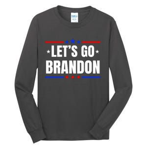 Lets Go Brandon Machado Stars And Strips LGB Tall Long Sleeve T-Shirt