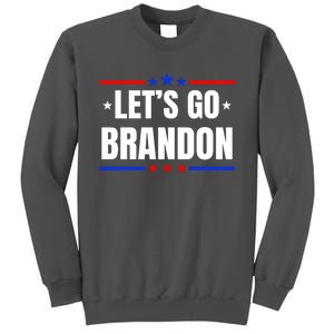 Lets Go Brandon Machado Stars And Strips LGB Tall Sweatshirt