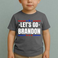 Lets Go Brandon Machado Stars And Strips LGB Toddler T-Shirt