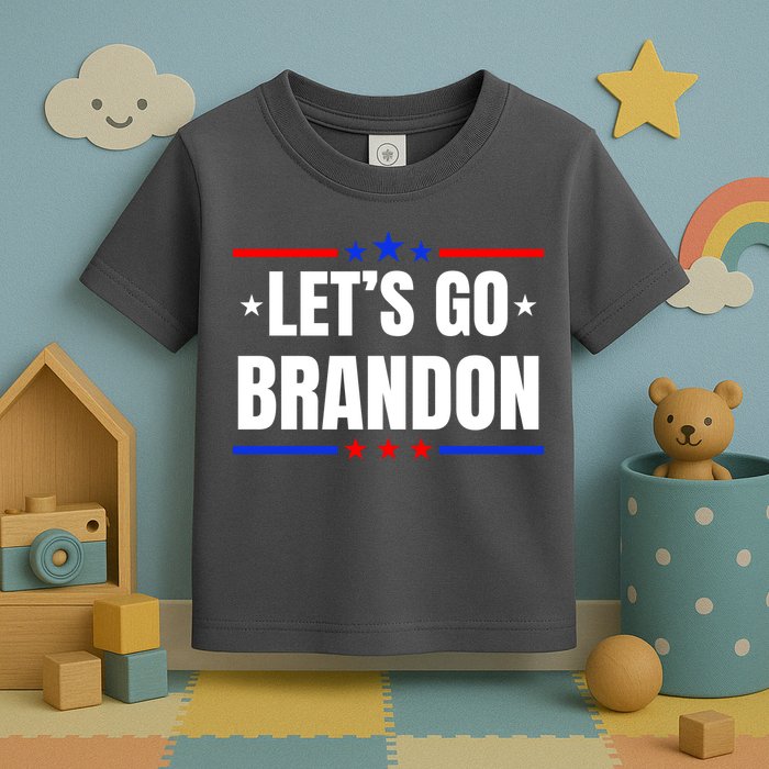 Lets Go Brandon Machado Stars And Strips LGB Toddler T-Shirt
