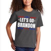 Lets Go Brandon Machado Stars And Strips LGB Kids T-Shirt