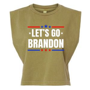 Lets Go Brandon Machado Stars And Strips LGB Garment-Dyed Women's Muscle Tee