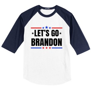 Lets Go Brandon Machado Stars And Strips LGB Baseball Sleeve Shirt