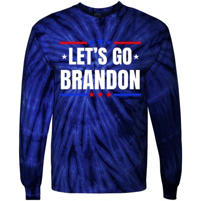 Lets Go Brandon Machado Stars And Strips LGB Tie-Dye Long Sleeve Shirt