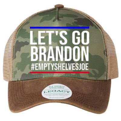 Let's Go Brandon #EmptyShelvesJoe Legacy Tie Dye Trucker Hat