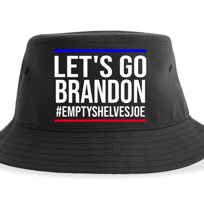 Let's Go Brandon #EmptyShelvesJoe Sustainable Bucket Hat