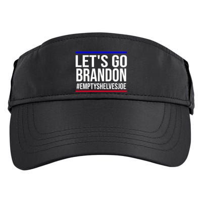Let's Go Brandon #EmptyShelvesJoe Adult Drive Performance Visor