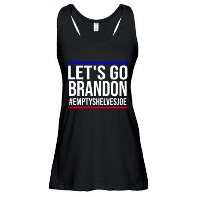 Let's Go Brandon #EmptyShelvesJoe Ladies Essential Flowy Tank