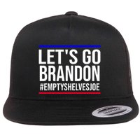 Let's Go Brandon #EmptyShelvesJoe Flat Bill Trucker Hat