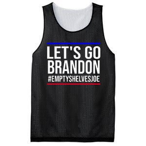 Let's Go Brandon #EmptyShelvesJoe Mesh Reversible Basketball Jersey Tank