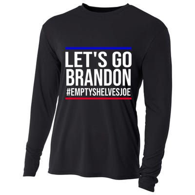 Let's Go Brandon #EmptyShelvesJoe Cooling Performance Long Sleeve Crew