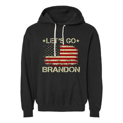 Lets Go Brandon Lets Go Brandon Garment-Dyed Fleece Hoodie