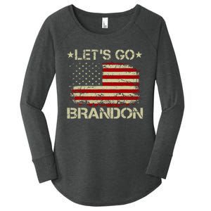 Lets Go Brandon Lets Go Brandon Women's Perfect Tri Tunic Long Sleeve Shirt