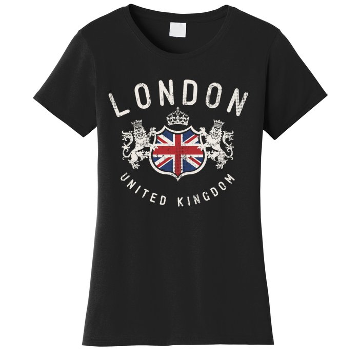 London Great Britain Vintage Crown Gift Women's T-Shirt