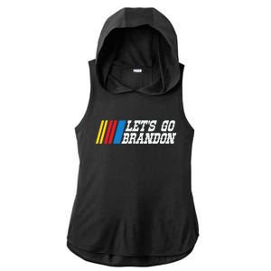 Let's Go Brandon Lets Go Brandon Lets Go Brandon Let's Go Brandon Ladies PosiCharge Tri-Blend Wicking Draft Hoodie Tank