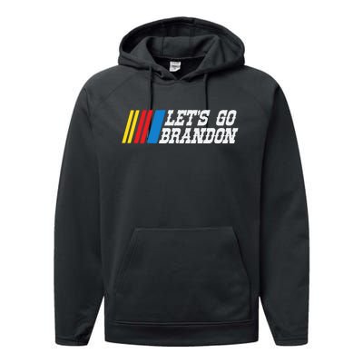 Let's Go Brandon Lets Go Brandon Lets Go Brandon Let's Go Brandon Performance Fleece Hoodie