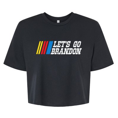 Let's Go Brandon Lets Go Brandon Lets Go Brandon Let's Go Brandon Bella+Canvas Jersey Crop Tee