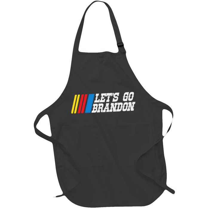 Let's Go Brandon Lets Go Brandon Lets Go Brandon Let's Go Brandon Full-Length Apron With Pockets