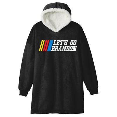 Let's Go Brandon Lets Go Brandon Lets Go Brandon Let's Go Brandon Hooded Wearable Blanket