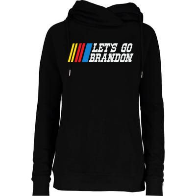 Let's Go Brandon Lets Go Brandon Lets Go Brandon Let's Go Brandon Womens Funnel Neck Pullover Hood