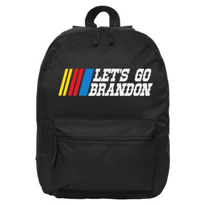 Let's Go Brandon Lets Go Brandon Lets Go Brandon Let's Go Brandon 16 in Basic Backpack