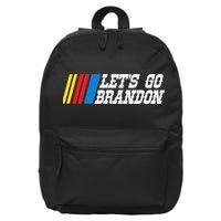 Let's Go Brandon Lets Go Brandon Lets Go Brandon Let's Go Brandon 16 in Basic Backpack