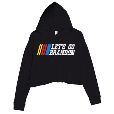 Let's Go Brandon Lets Go Brandon Lets Go Brandon Let's Go Brandon Crop Fleece Hoodie