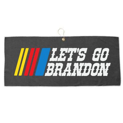 Let's Go Brandon Lets Go Brandon Lets Go Brandon Let's Go Brandon Large Microfiber Waffle Golf Towel