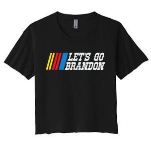 Let's Go Brandon Lets Go Brandon Lets Go Brandon Let's Go Brandon Women's Crop Top Tee