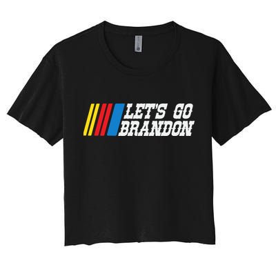 Let's Go Brandon Lets Go Brandon Lets Go Brandon Let's Go Brandon Crop Top