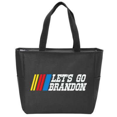 Let's Go Brandon Lets Go Brandon Lets Go Brandon Let's Go Brandon Zip Tote Bag