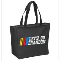 Let's Go Brandon Lets Go Brandon Lets Go Brandon Let's Go Brandon Zip Tote Bag