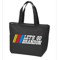 Let's Go Brandon Lets Go Brandon Lets Go Brandon Let's Go Brandon Zip Tote Bag