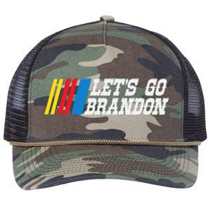 Let's Go Brandon Lets Go Brandon Lets Go Brandon Let's Go Brandon Retro Rope Trucker Hat Cap