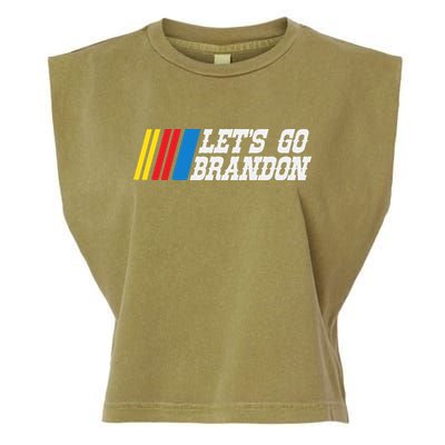 Let's Go Brandon Lets Go Brandon Lets Go Brandon Let's Go Brandon Garment-Dyed Women's Muscle Tee