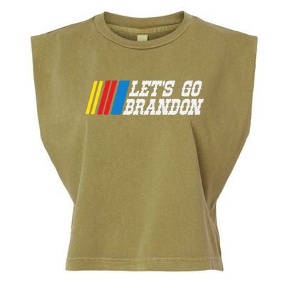 Let's Go Brandon Lets Go Brandon Lets Go Brandon Let's Go Brandon Garment-Dyed Women's Muscle Tee