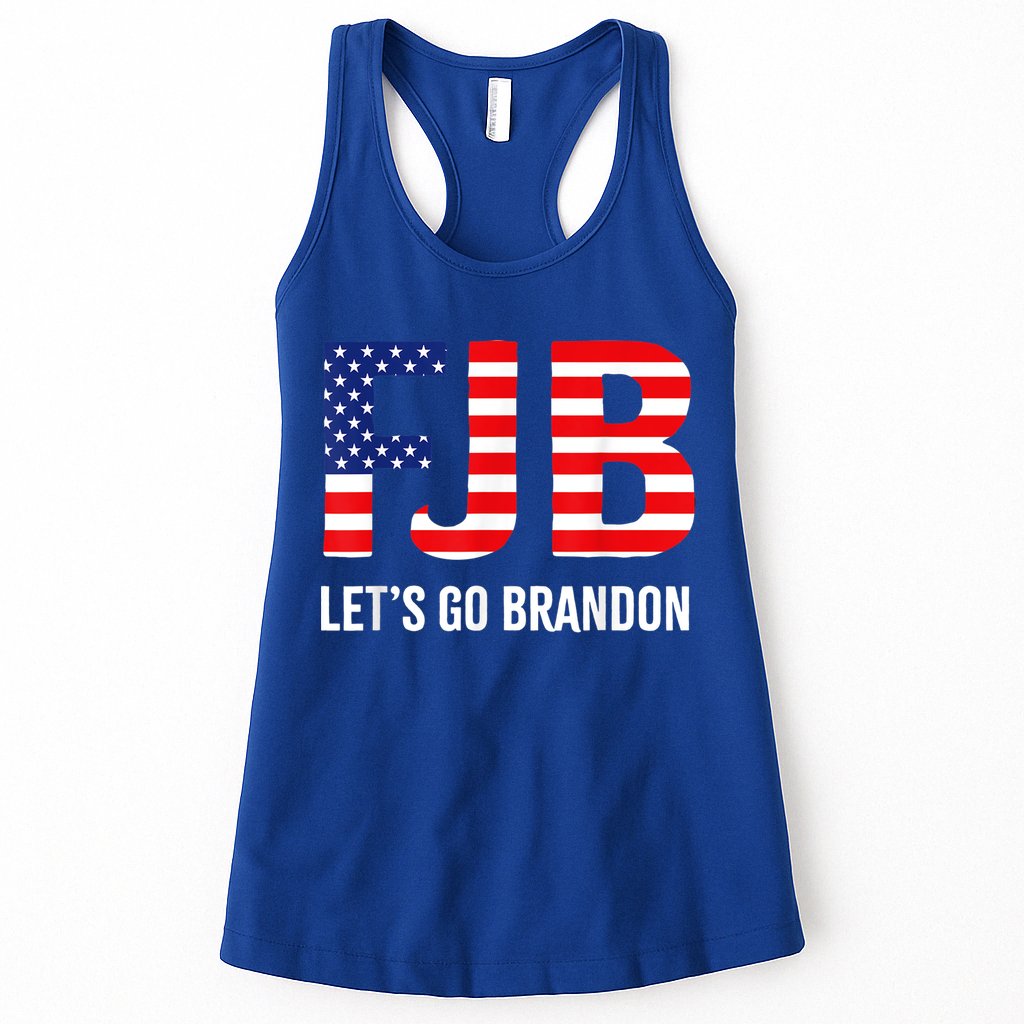 Let’s Go Brandon Conservative US Flag Gift Womens Tank Top