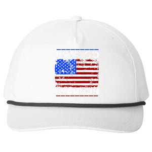 Lets Go Brandon USA Flag LGB United States Snapback Five-Panel Rope Hat