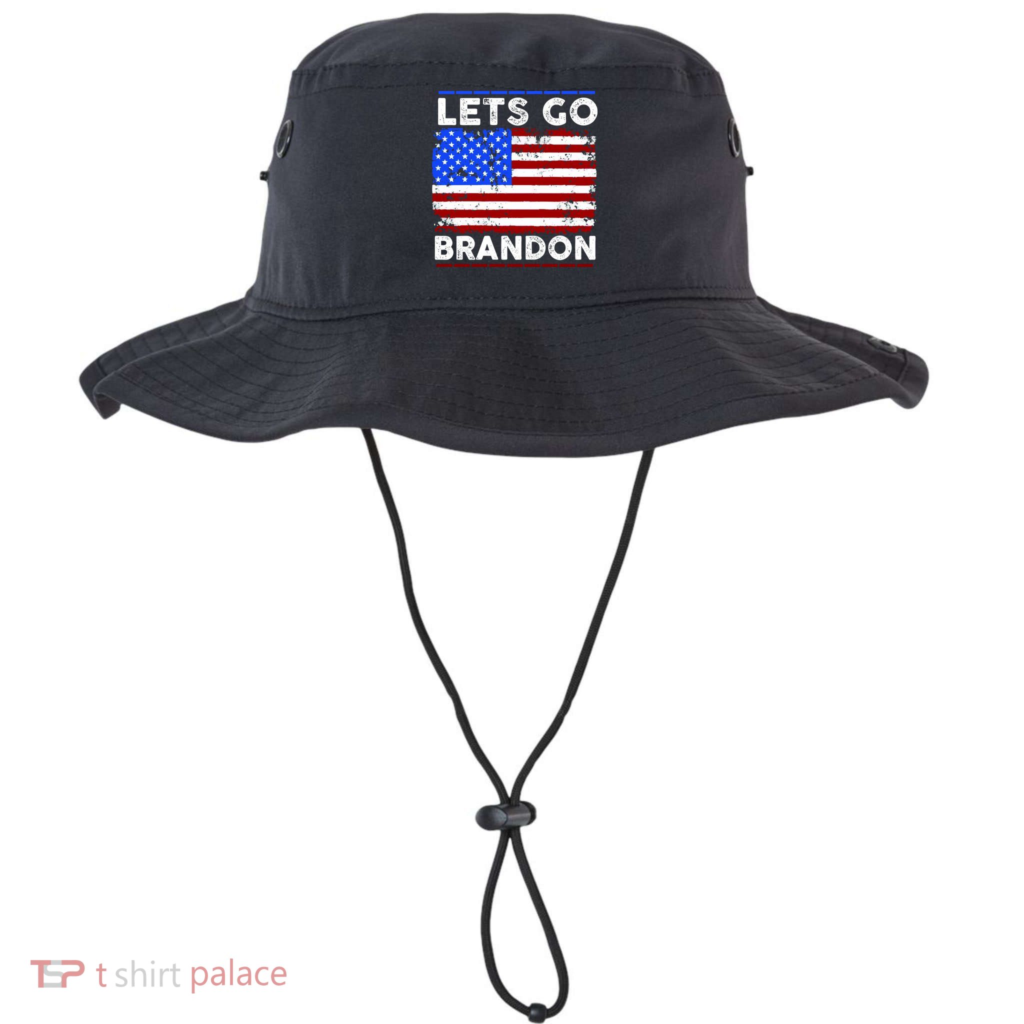 Lets Go Brandon USA Flag LGB United States Bucket Hat