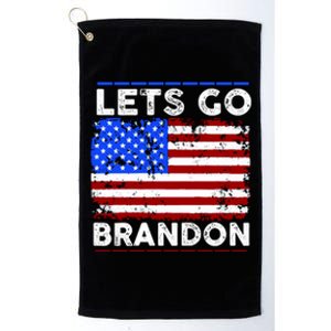 Lets Go Brandon USA Flag LGB United States Platinum Collection Golf Towel