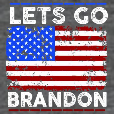 Lets Go Brandon USA Flag LGB United States T-Shirt