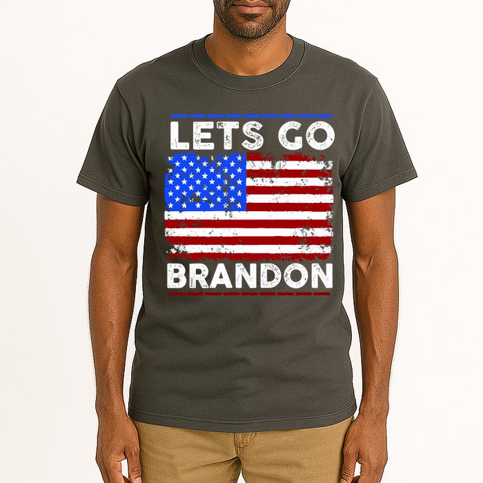 Lets Go Brandon USA Flag LGB United States Tall T-Shirt