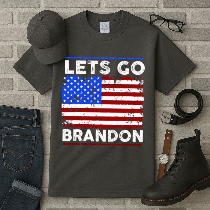 Lets Go Brandon USA Flag LGB United States Tall T-Shirt